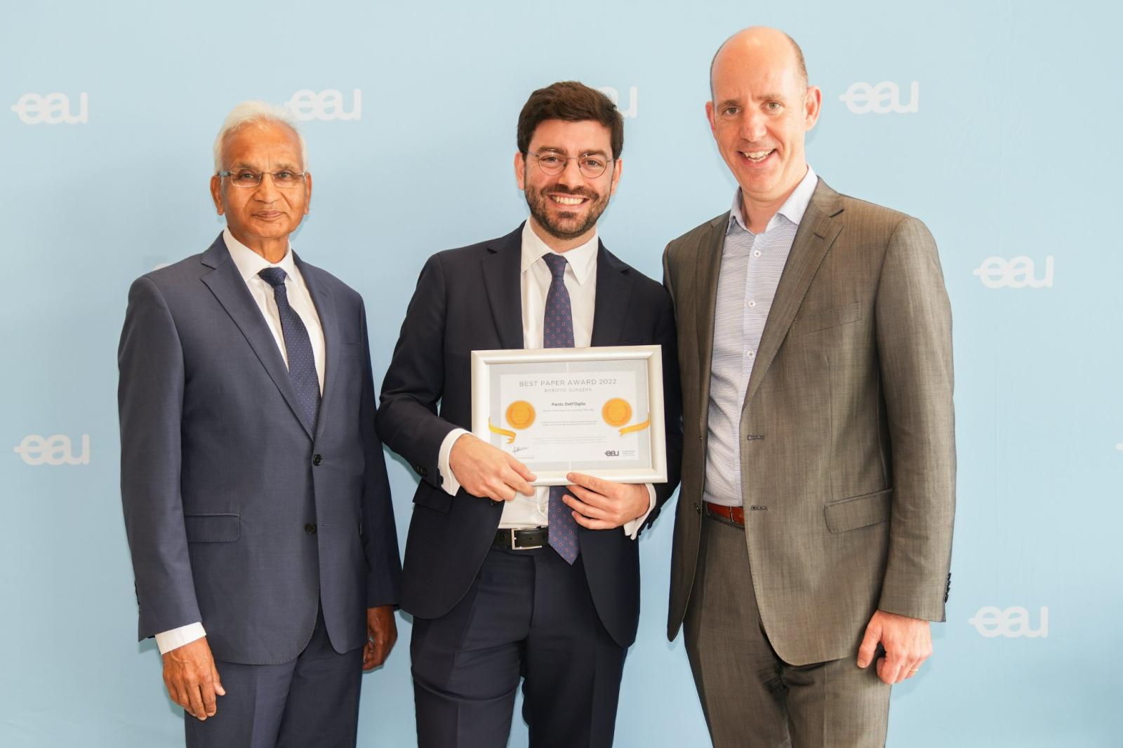 Paulo Dell'Oglio Award Winner on EAU22